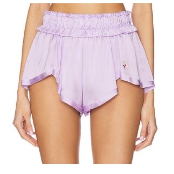 NEW! Free people Like Honey PJ shorts💜 - Picture 3 of 6